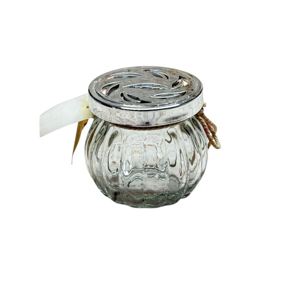 Empty Decorative Glass Jar 125g